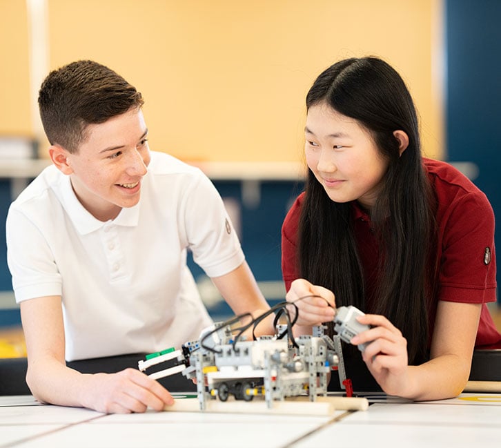 Élèves du profil robotique